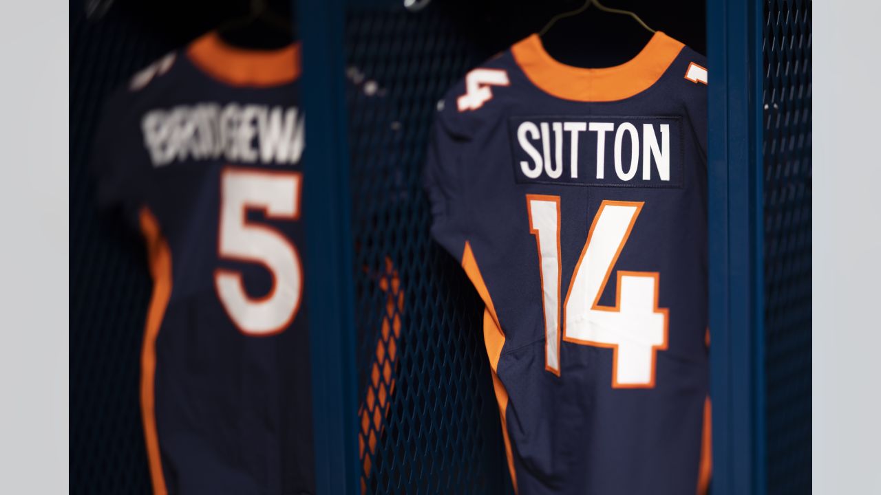 A sneak peek at the Broncos' alternate jerseys for #TENvsDEN