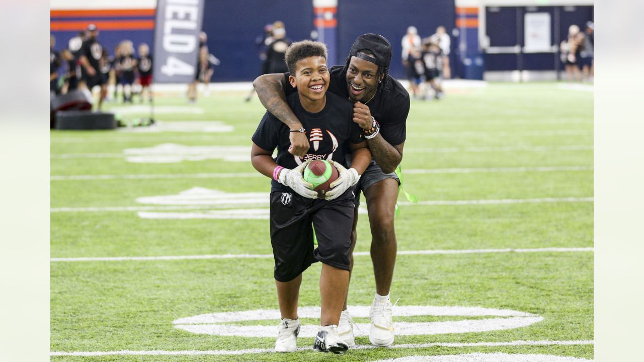 Photos: Jerry Jeudy hosts his first youth football camp