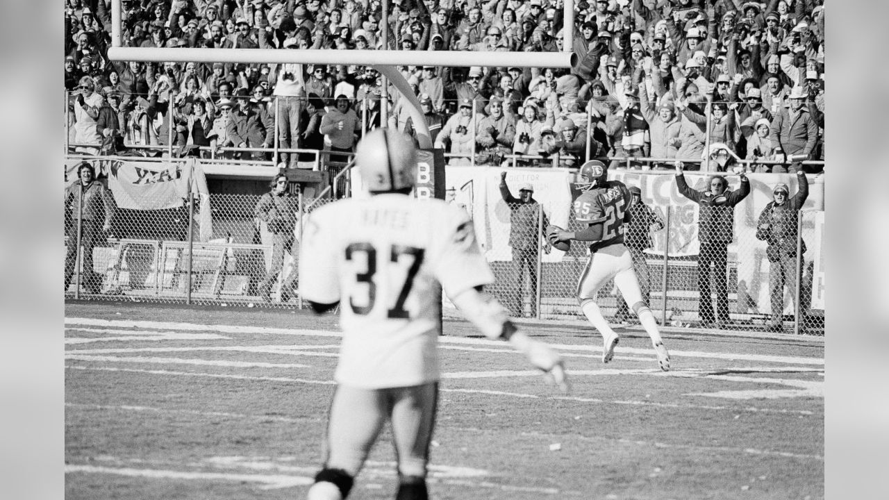 1977 Raiders at Broncos AFC Championship 