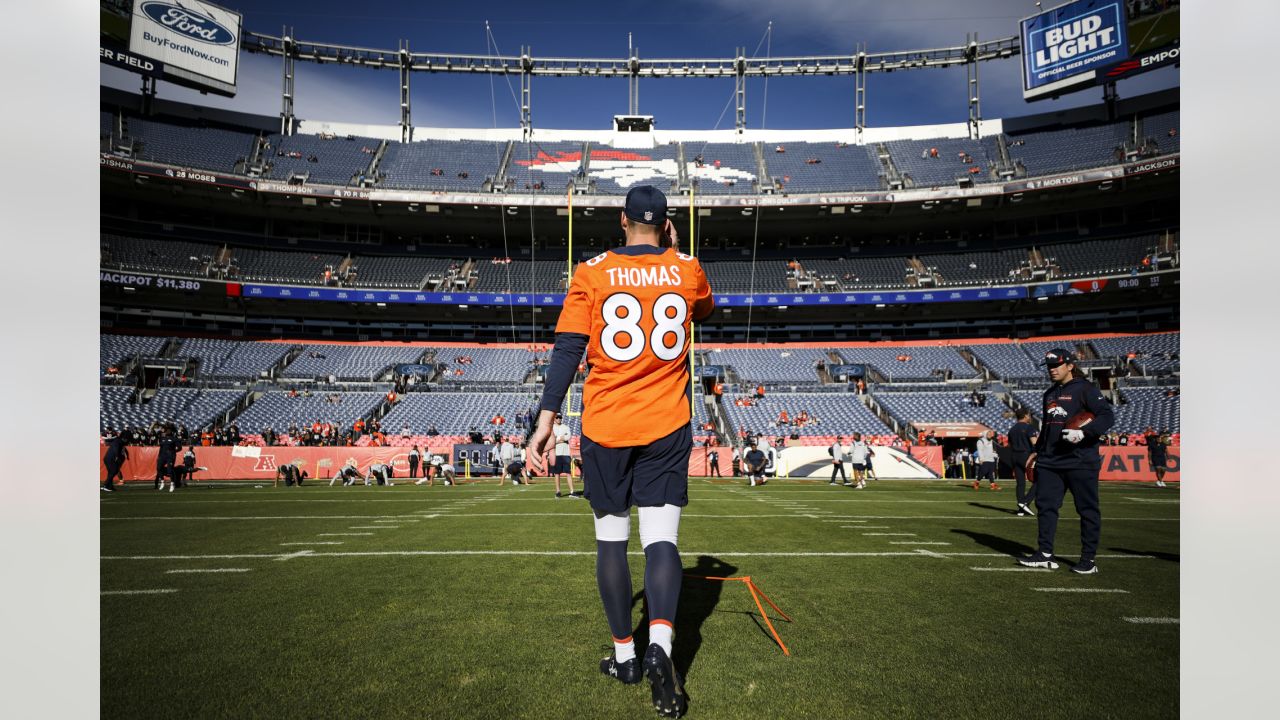 Broncos to honor Demaryius Thomas with moment of silence and No. 88 helmet  decals after his death at 33