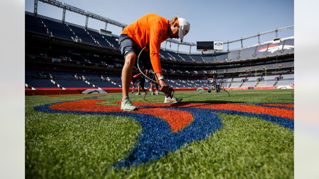 Broncos Stadium at Mile High Turf Conditioning