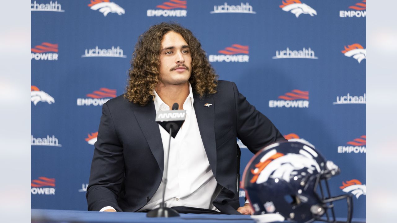 Photos: Broncos draft picks Nik Bonitto and Greg Dulcich make