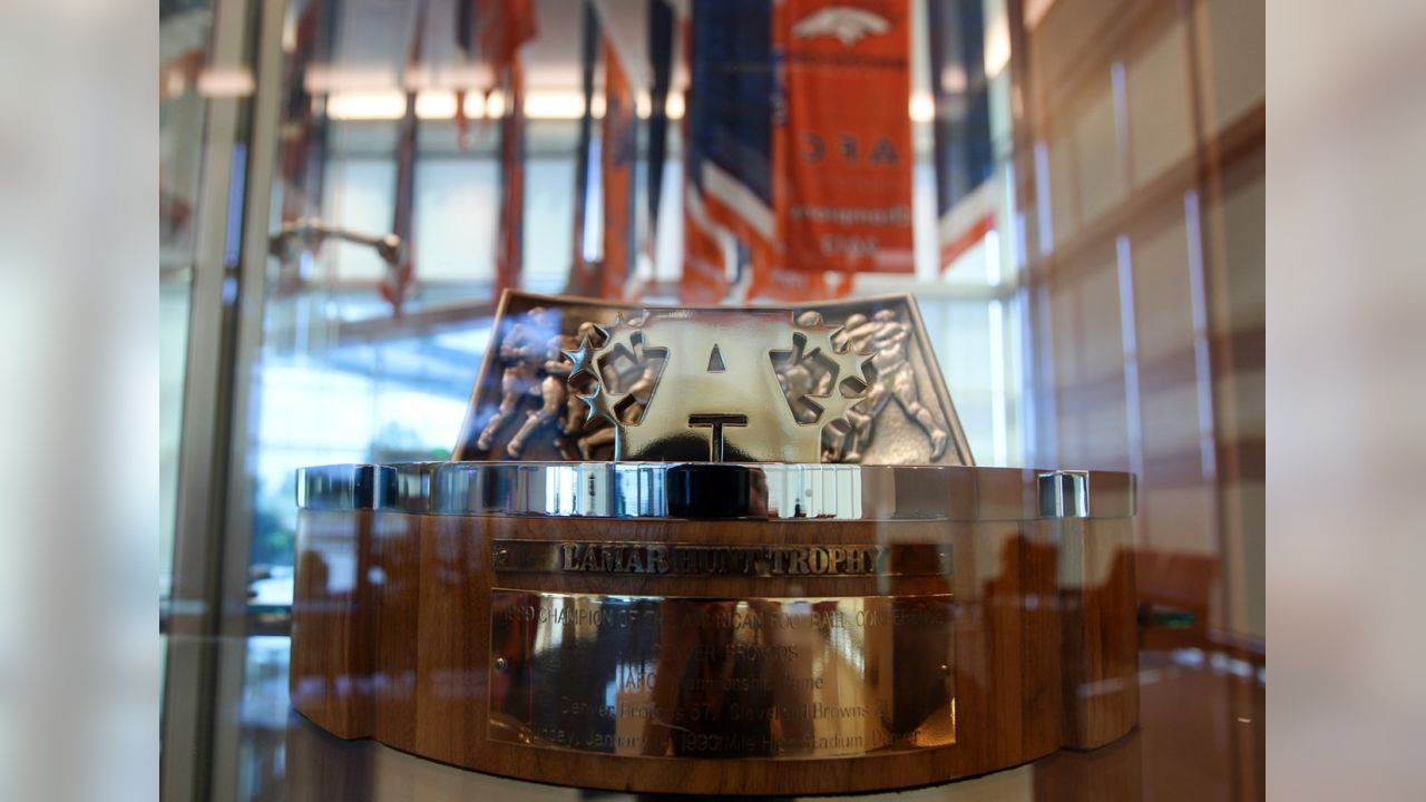 Inside the Denver Broncos' trophy case