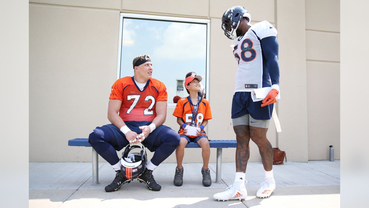 Denver Broncos left tackle Garett Bolles uses his rough childhood and  upbringing as motivation to mentor kids impacted by the juvenile justice  system in Arapahoe County, Colorado