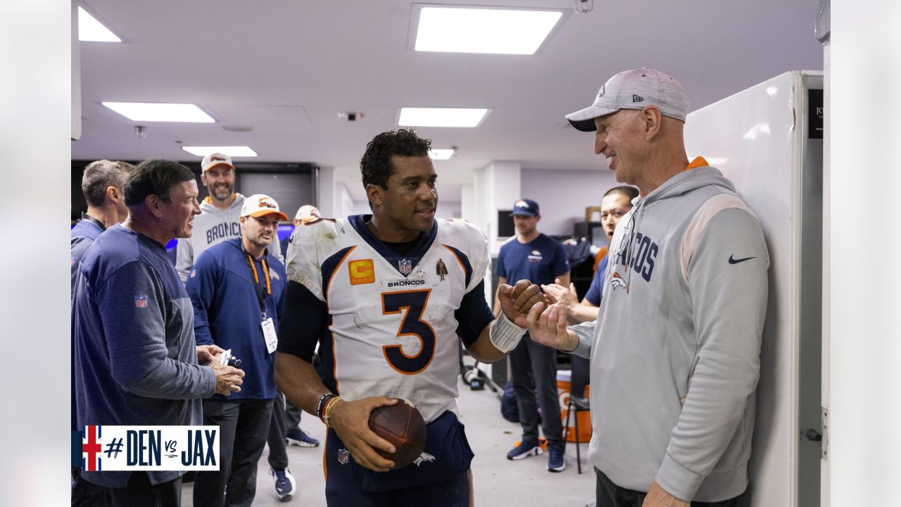 Victory Monday photos: Celebrating the Broncos' win at Wembley from the  field to the locker room