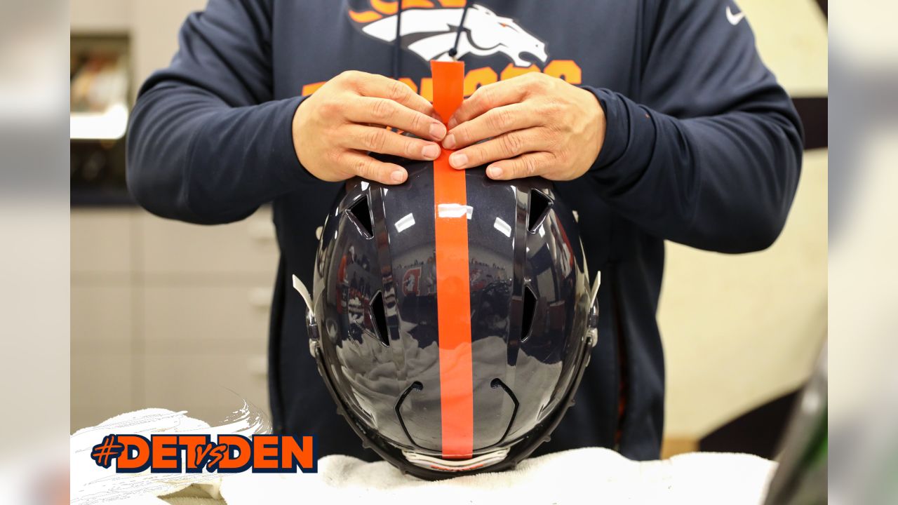 Inside the Broncos' Color Rush preparations for #DETvsDEN