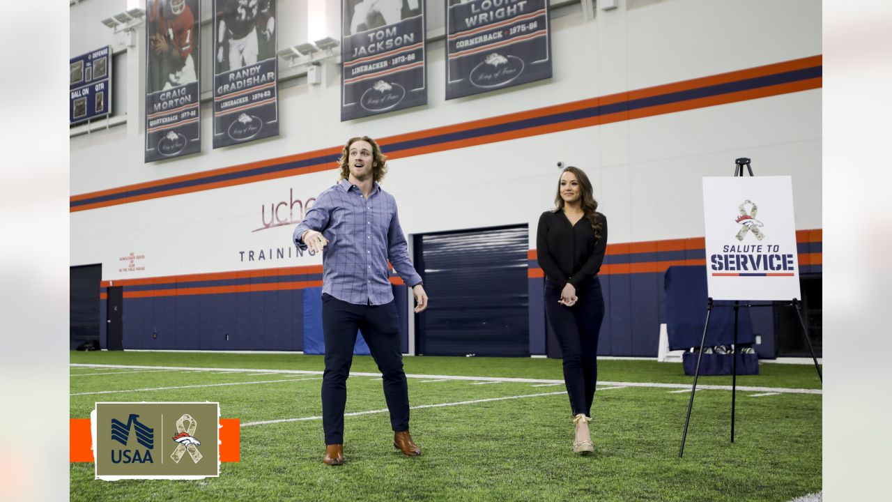 Broncos Andrew Beck Wins NFL's Salute To Service Award - CBS Colorado