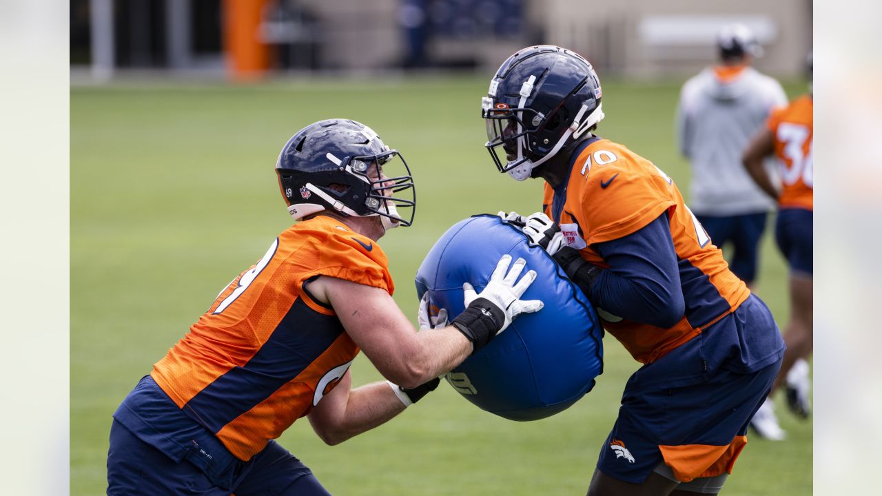 Broncos rookie minicamp: Bonitto, Dulcich, Mathis explain their jersey  number choices, Broncos