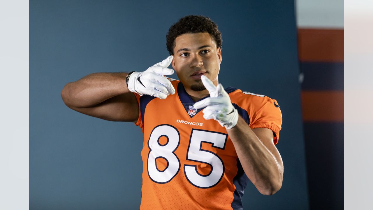 Behind the scenes at the Broncos' media day with Russell Wilson, Justin  Simmons, Jerry Jeudy & more 