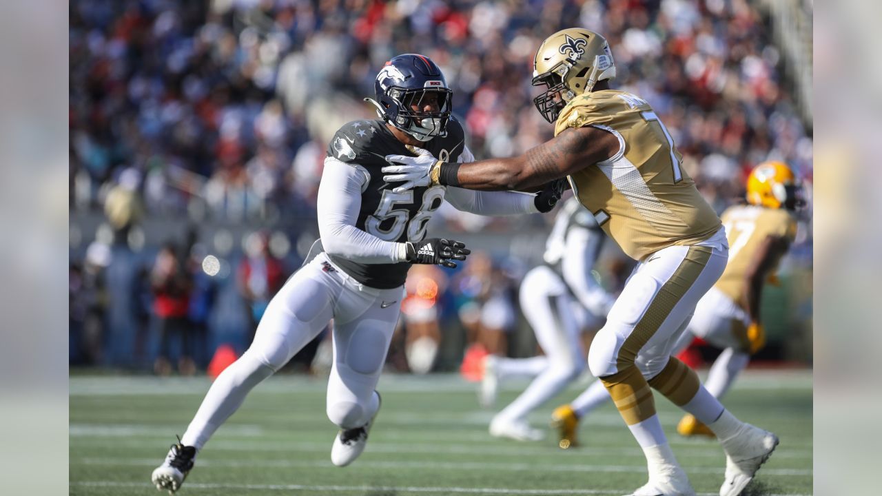 Von Miller, Courtland Sutton hit the field at 2020 Pro Bowl