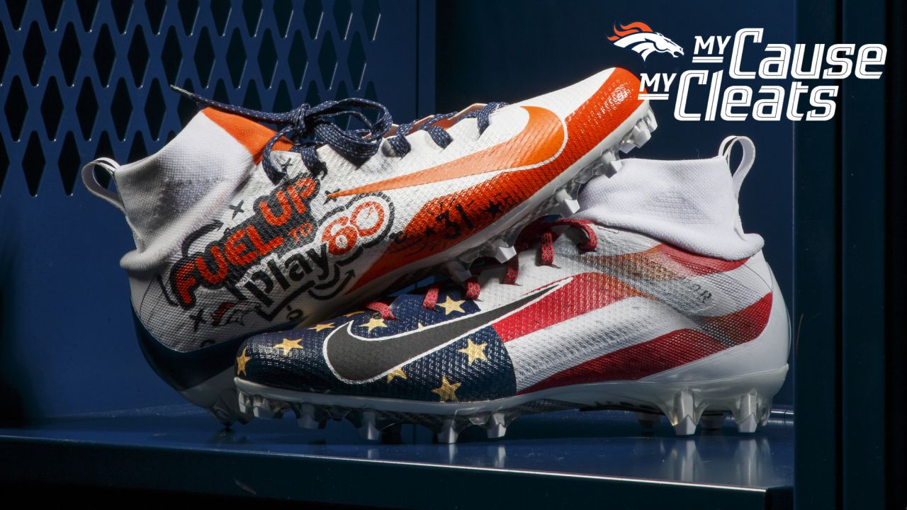 Broncos' 2020 “My Cause My Cleats” shoes, charities unveiled – The