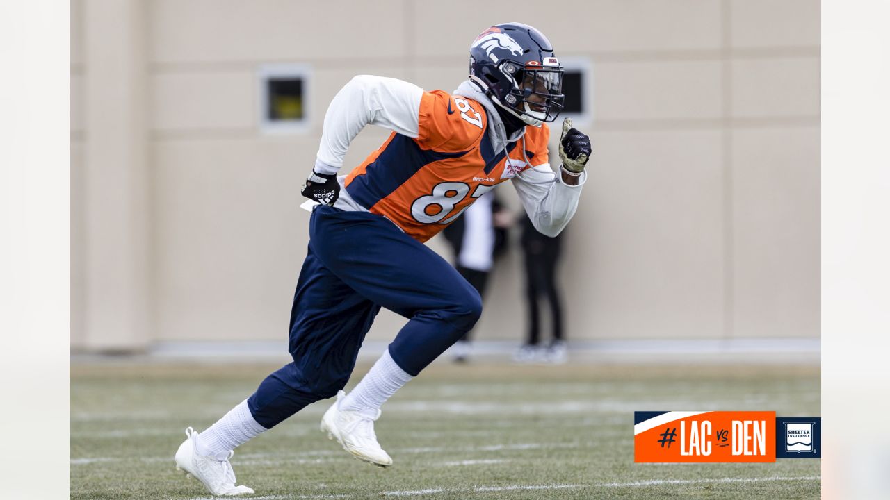 Practice photos: Inside the Broncos' on-field preparation for Week 18 vs.  the Chargers