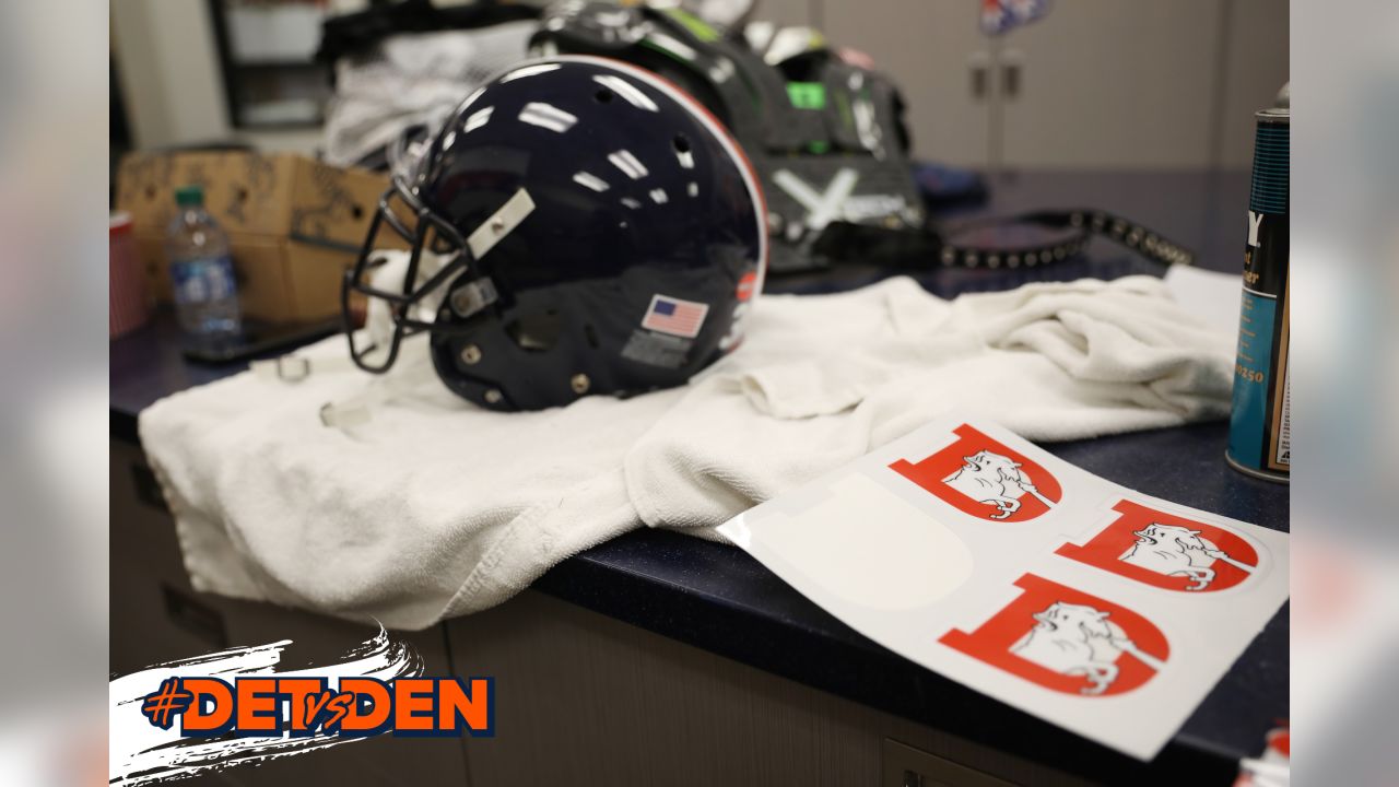 Inside the Broncos' Color Rush preparations for #DETvsDEN