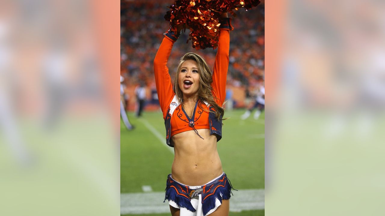 Up next in our #CrucialCatch - Denver Broncos Cheerleaders