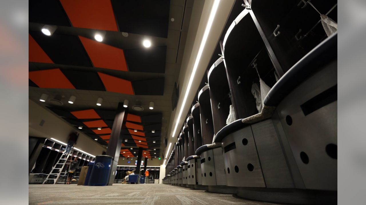 Broncos Promos - The newly remodeled Denver Broncos Locker