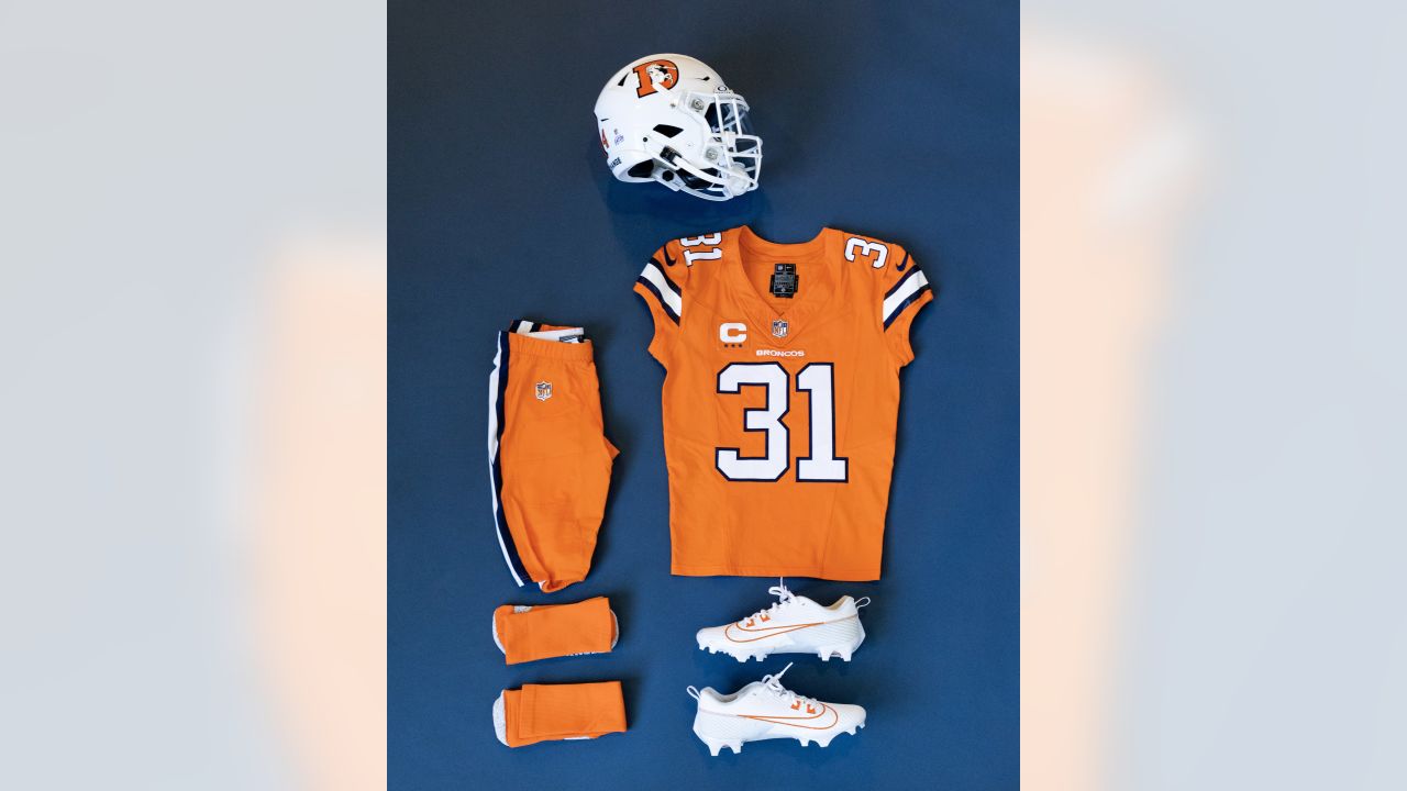 Photos: A sneak peek at the Broncos' Color Rush jerseys for Week 11 with  Pat Surtain II