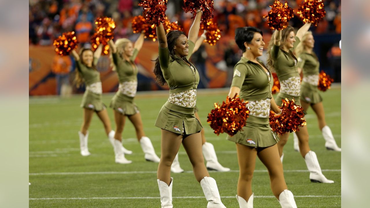 Sunday's #UOTG {Uniform of - Denver Broncos Cheerleaders