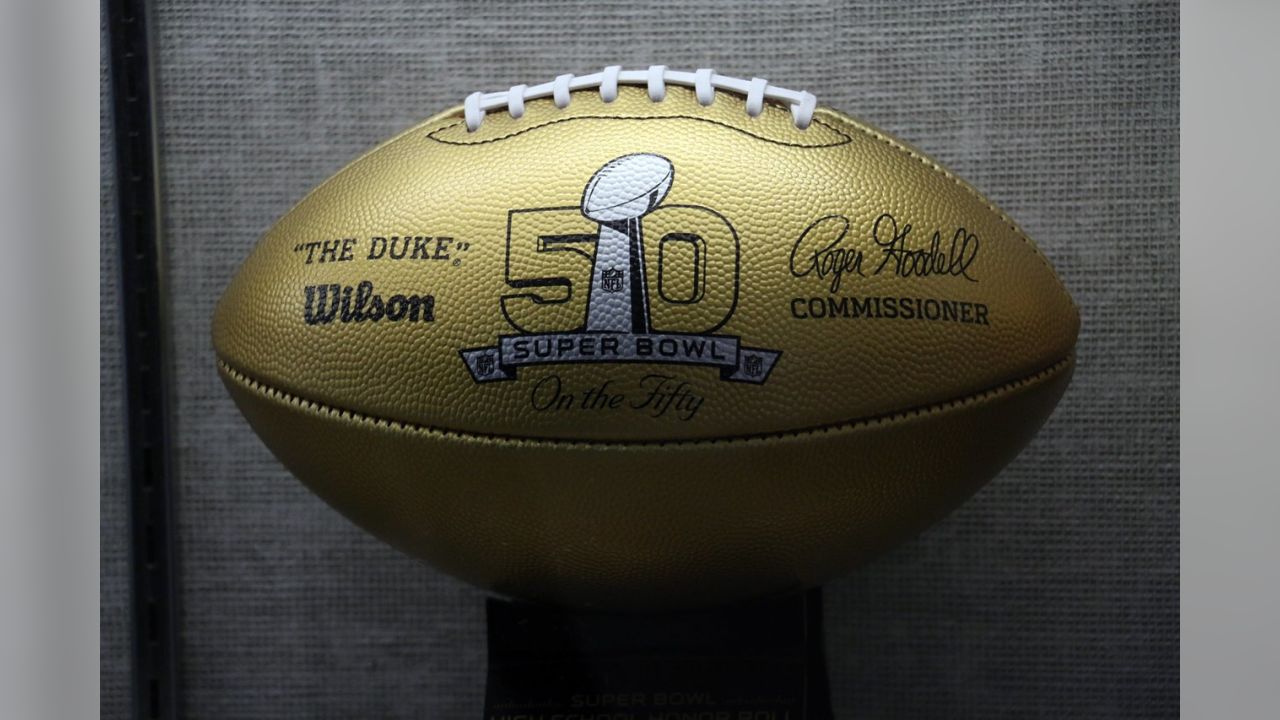 WILSON Golden Anniversary Super Bowl Commemorative Football