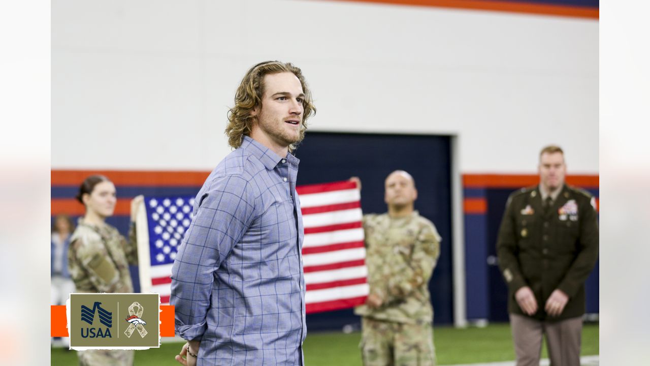 Denver Broncos: Andrew Beck nominated for Salute to Service Award