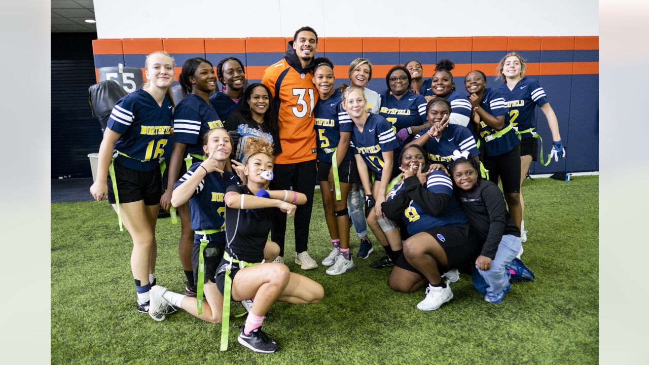 Los Angeles Rams Community, Inspiring the next generation of girls flag  football & women in sports