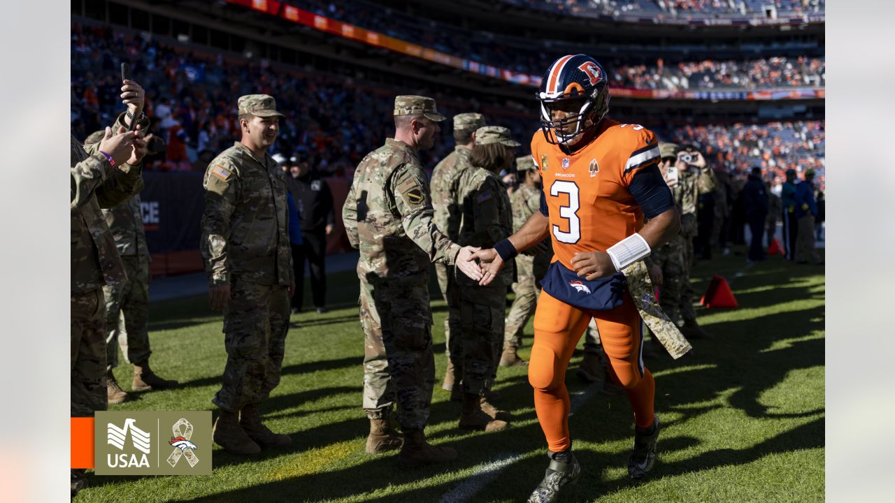 Photos: Broncos welcome military service members for 2022 Salute to Service  game