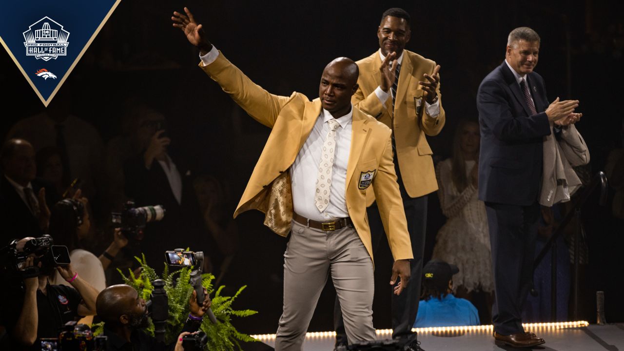 Pro Football Hall of Famer Joe Thomas at Gold Jacket Dinner in Canton