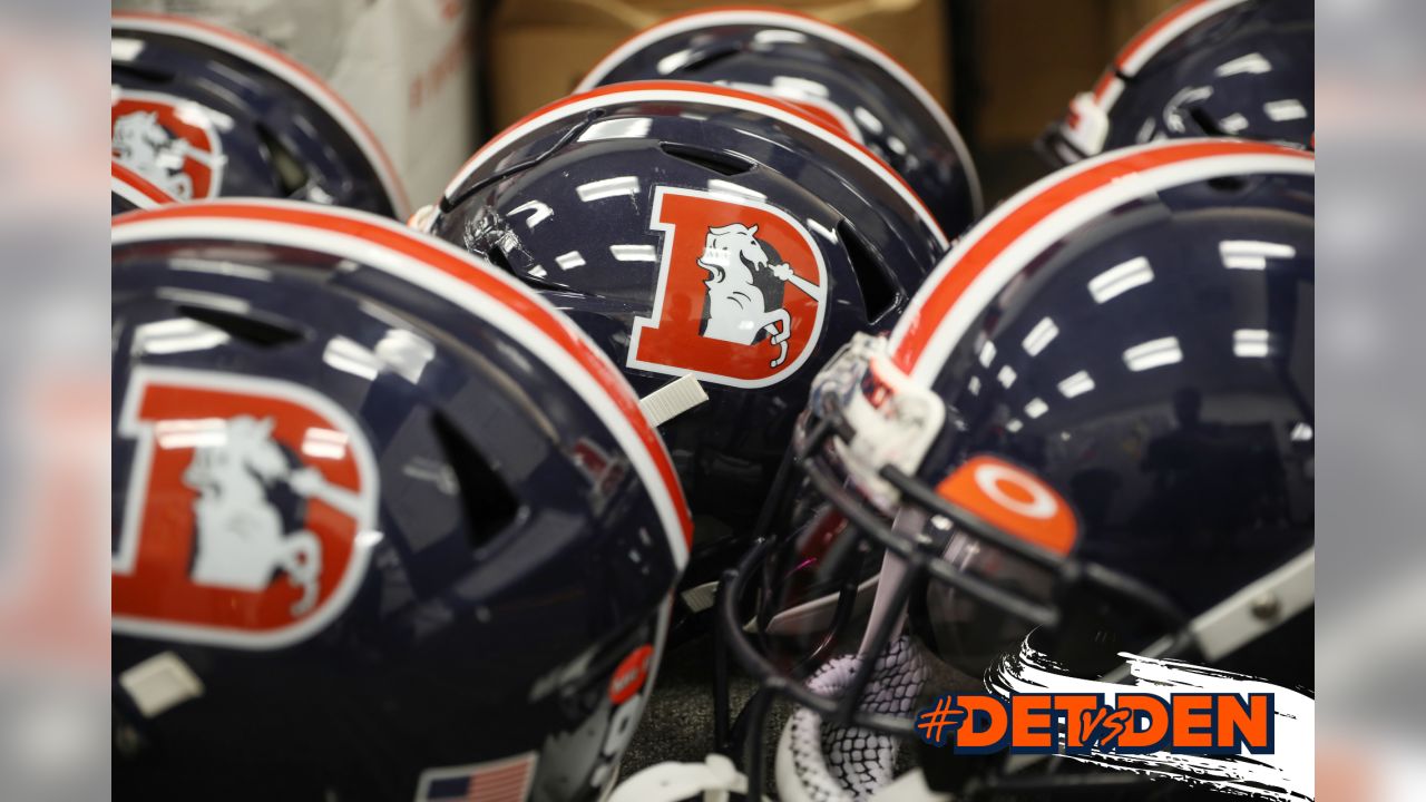 LOOK: Broncos, Chargers unveil sweet helmets for Color Rush game