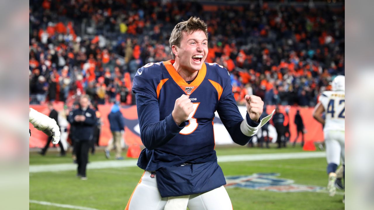 Drew Lock brings swag if not stats to Denver Broncos - The San Diego  Union-Tribune