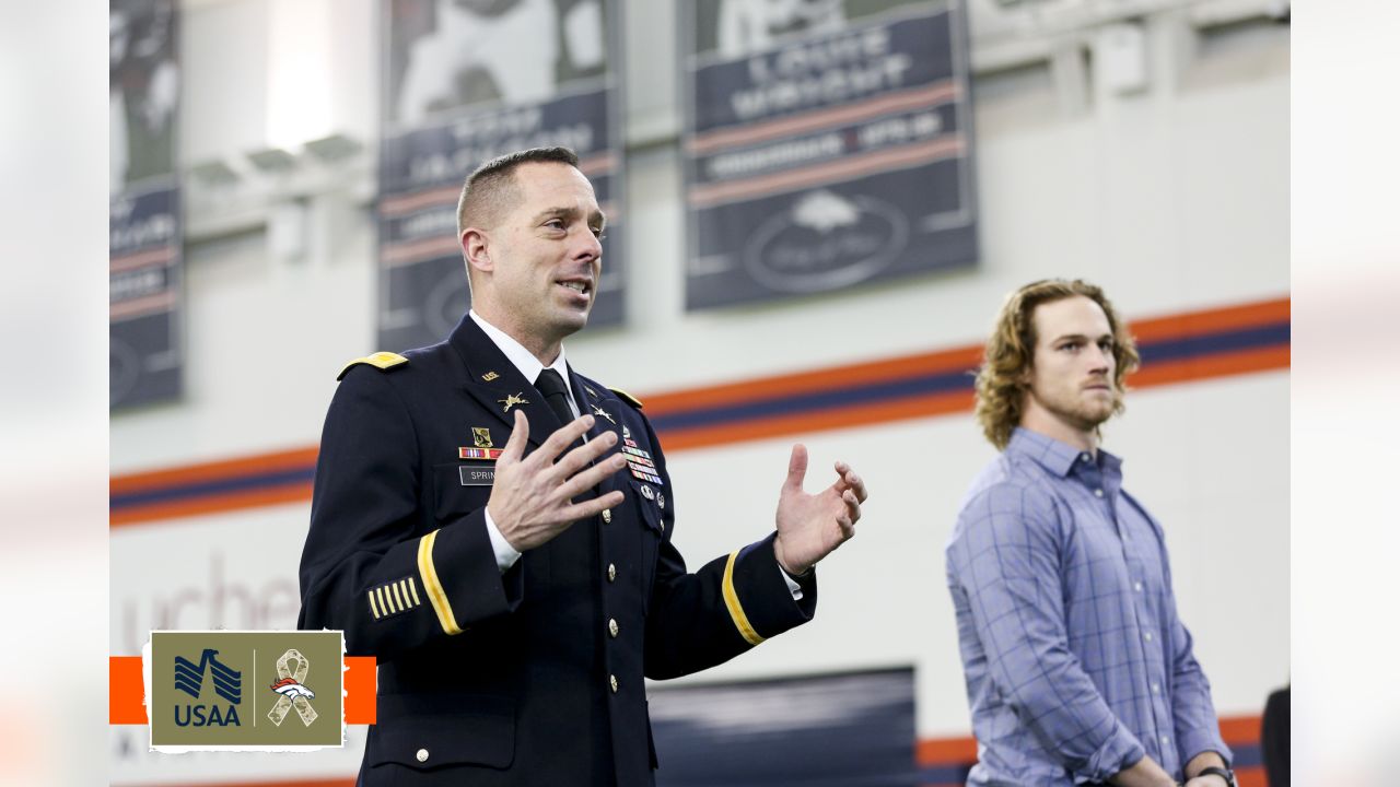 Broncos' Andrew Beck named NFL's 2021 Salute To Service recipient, Sports