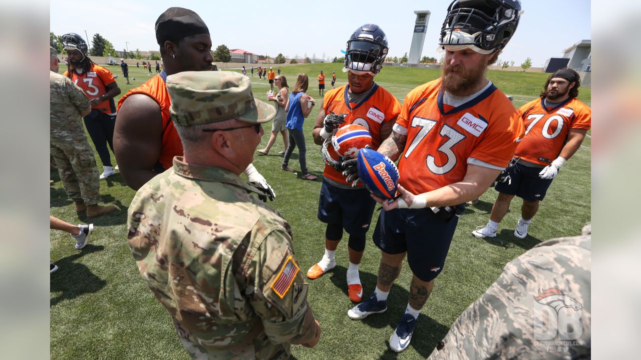 Broncos to host military members at training camp Thursday