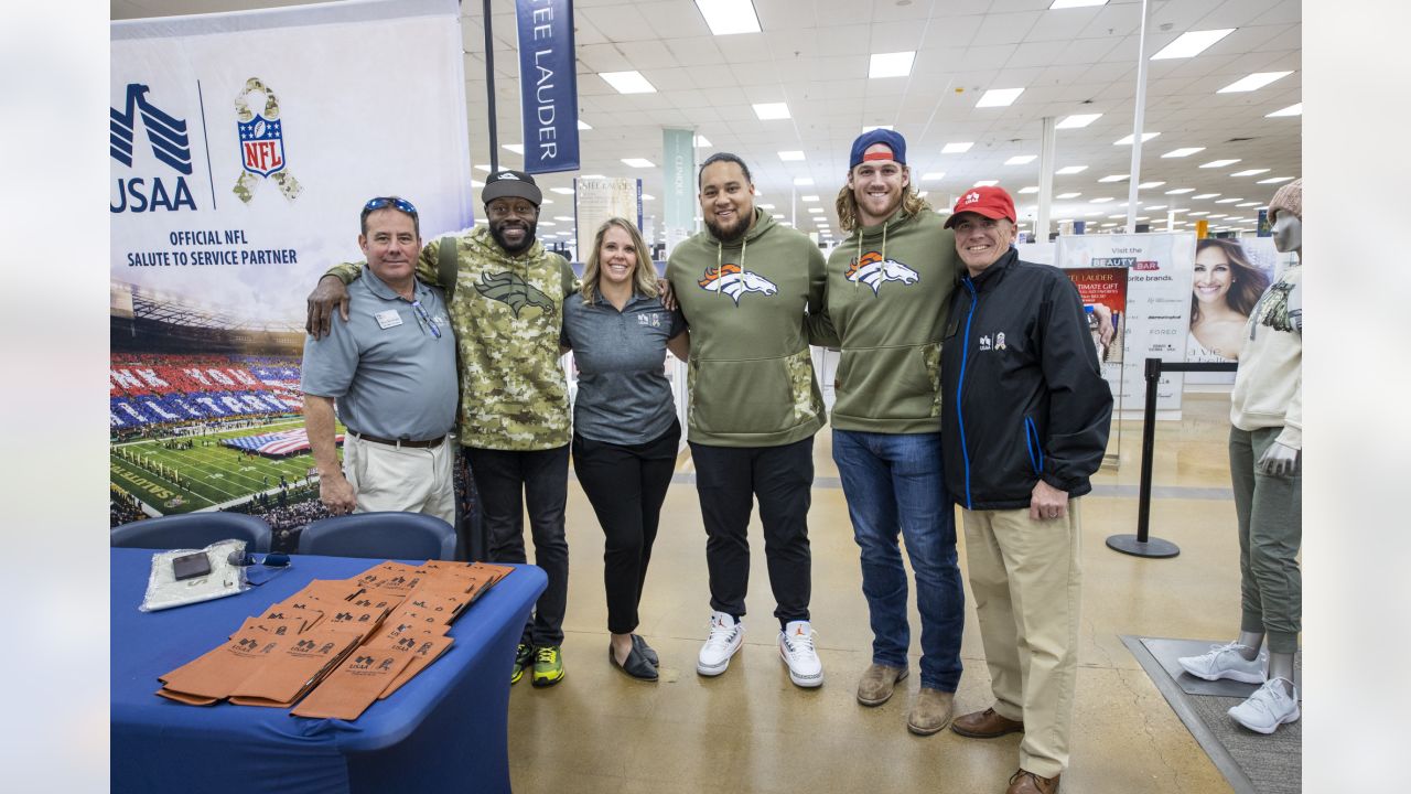 Broncos visit Fort Carson on 2022 Salute to Service Caravan