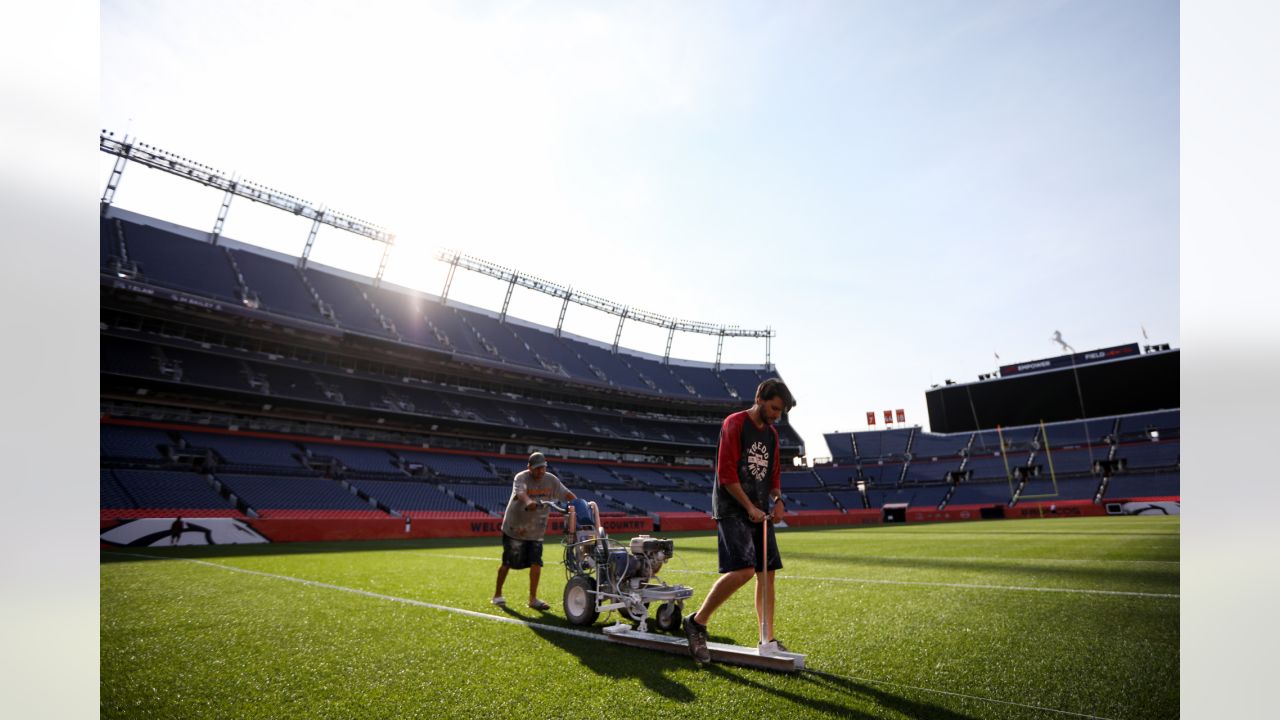 Broncos Stadium at Mile High Turf Conditioning