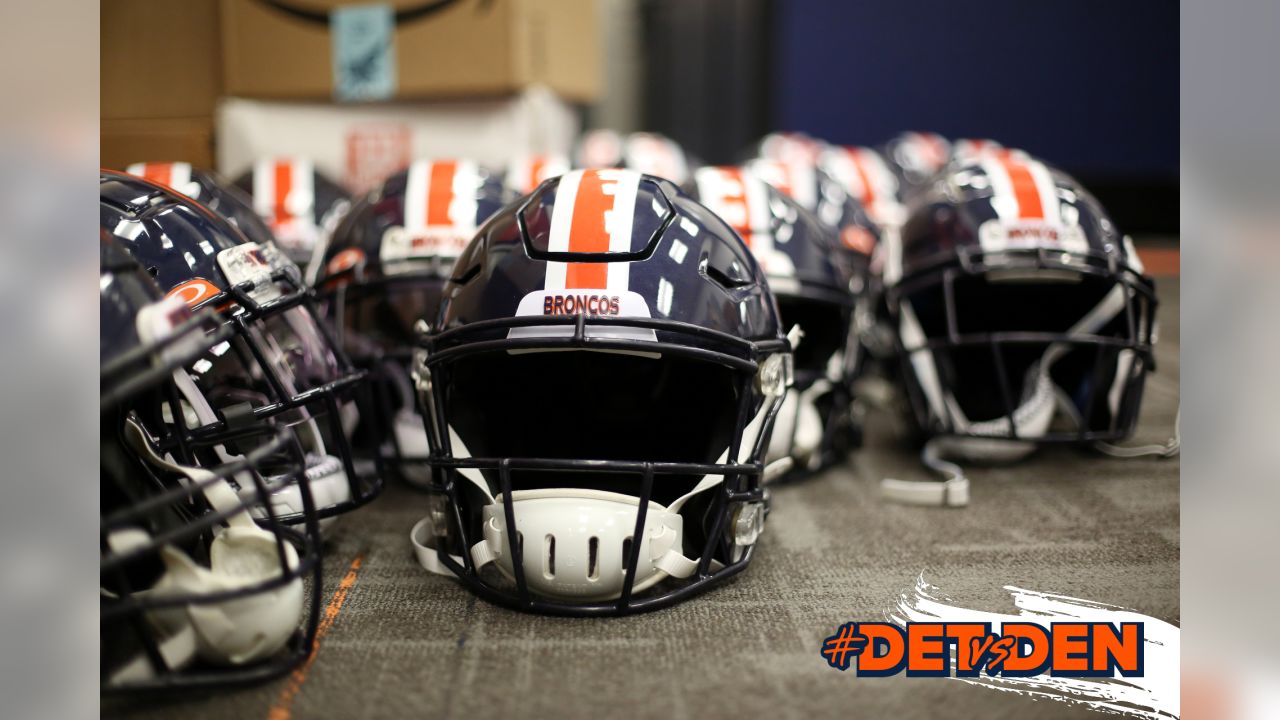 Should the Denver Broncos make their color rush helmet their main