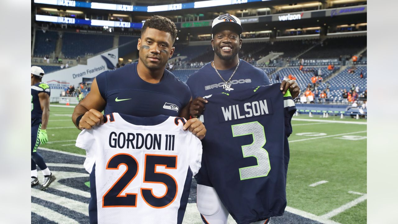 Shots of the Game: Celebrating in the locker room and on the field after #DENvsSEA