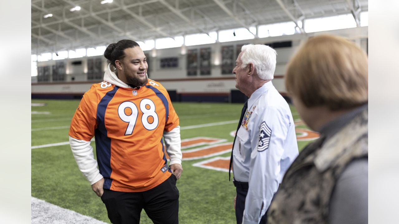 Photos: Mike Purcell surprises Air Force veteran with tickets to