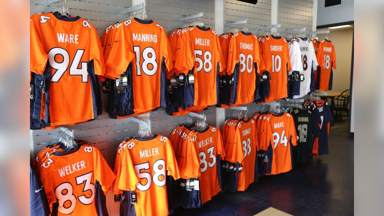 Broncos hot sale jersey store