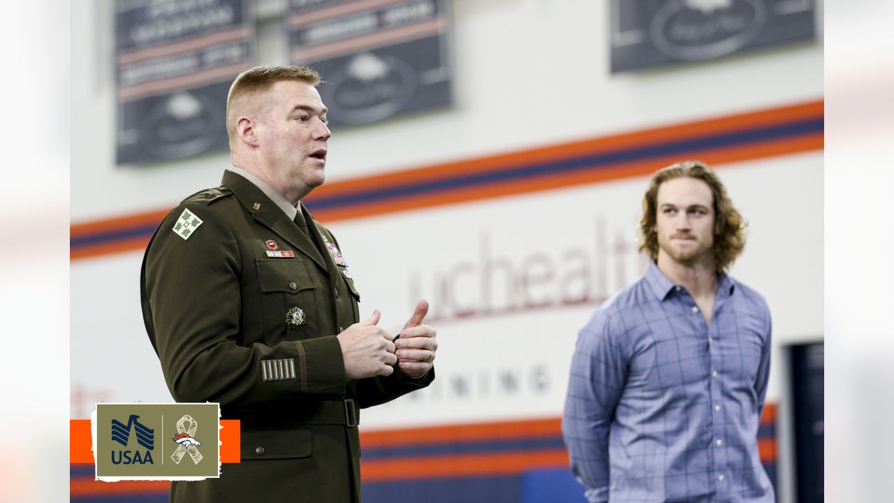 Denver Broncos TE Andrew Beck wins NFL's Salute to Service Award - ESPN