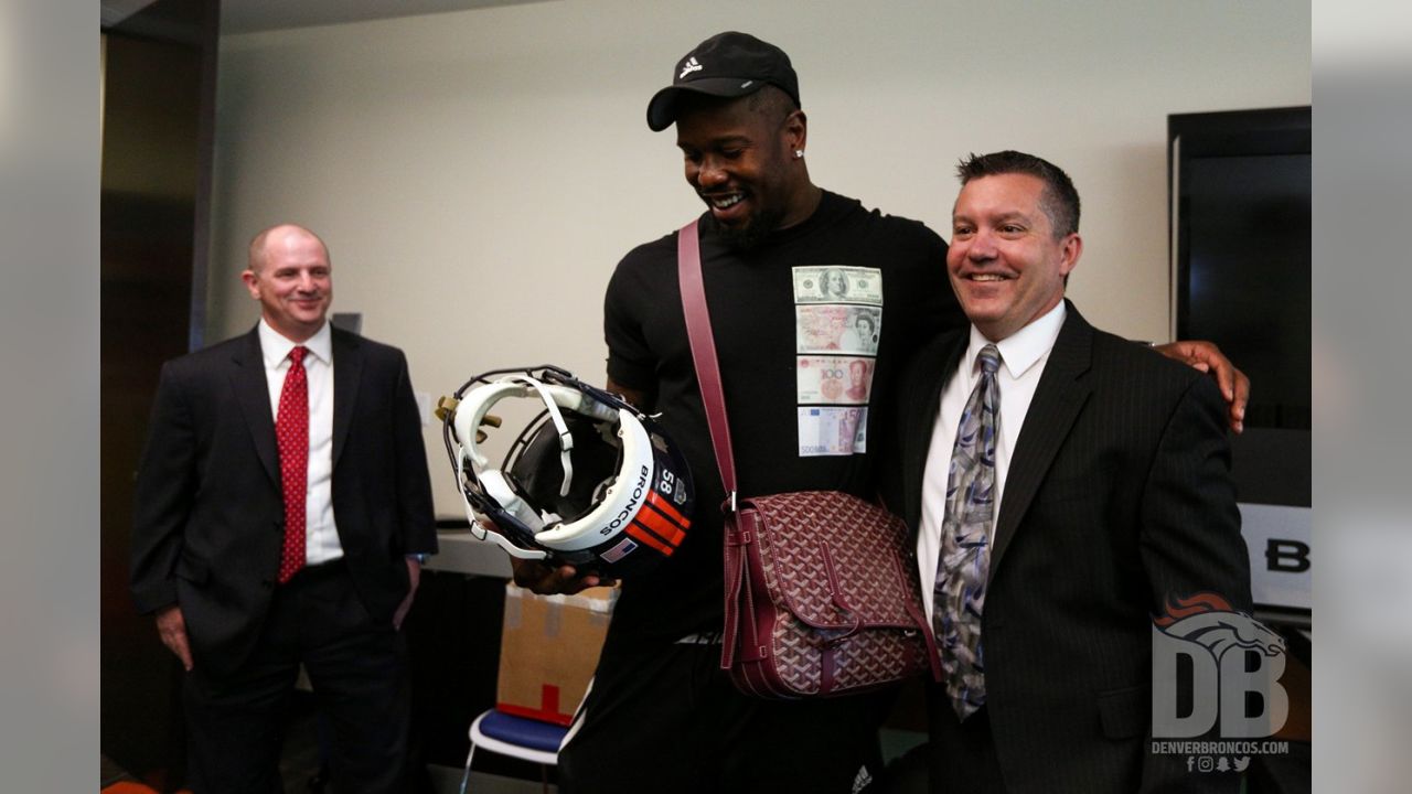 Von Miller's Super Bowl 50 helmet returned by FBI to Broncos linebacker