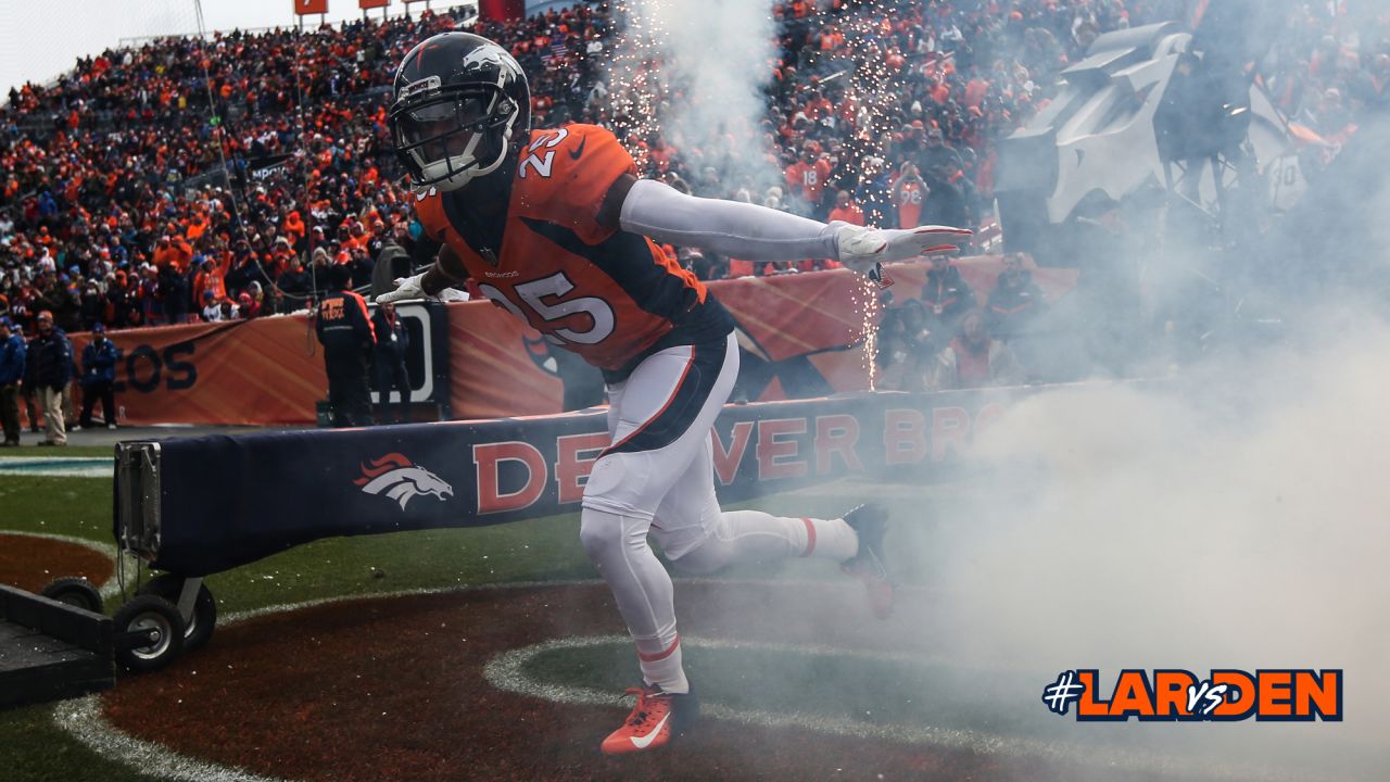 Los Angeles Rams - Von Miller honoring Demaryius Thomas during pregame  warmups.