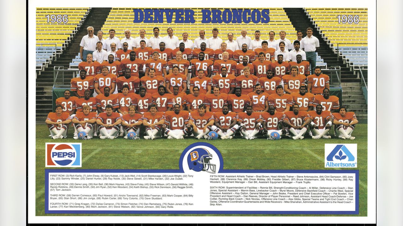 Through the Years: Denver Broncos team photos