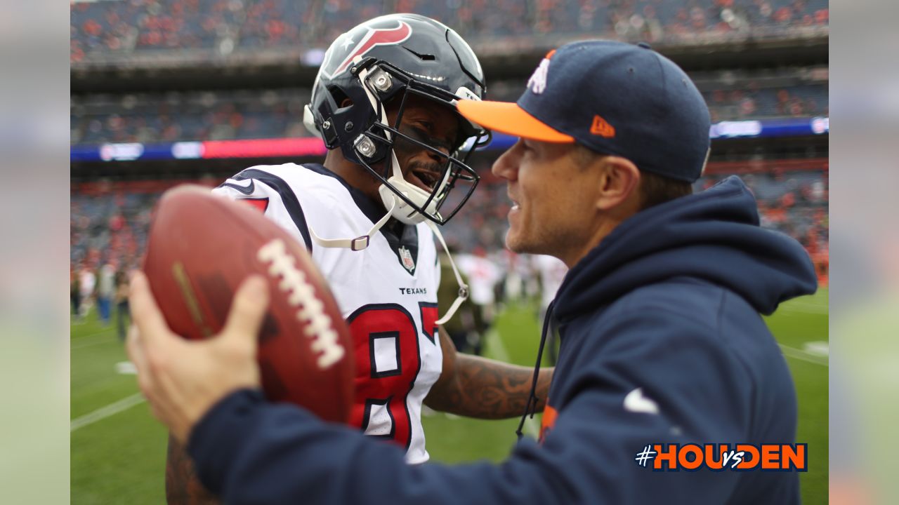 Texans' Demaryius Thomas caps emotional day with win over Broncos