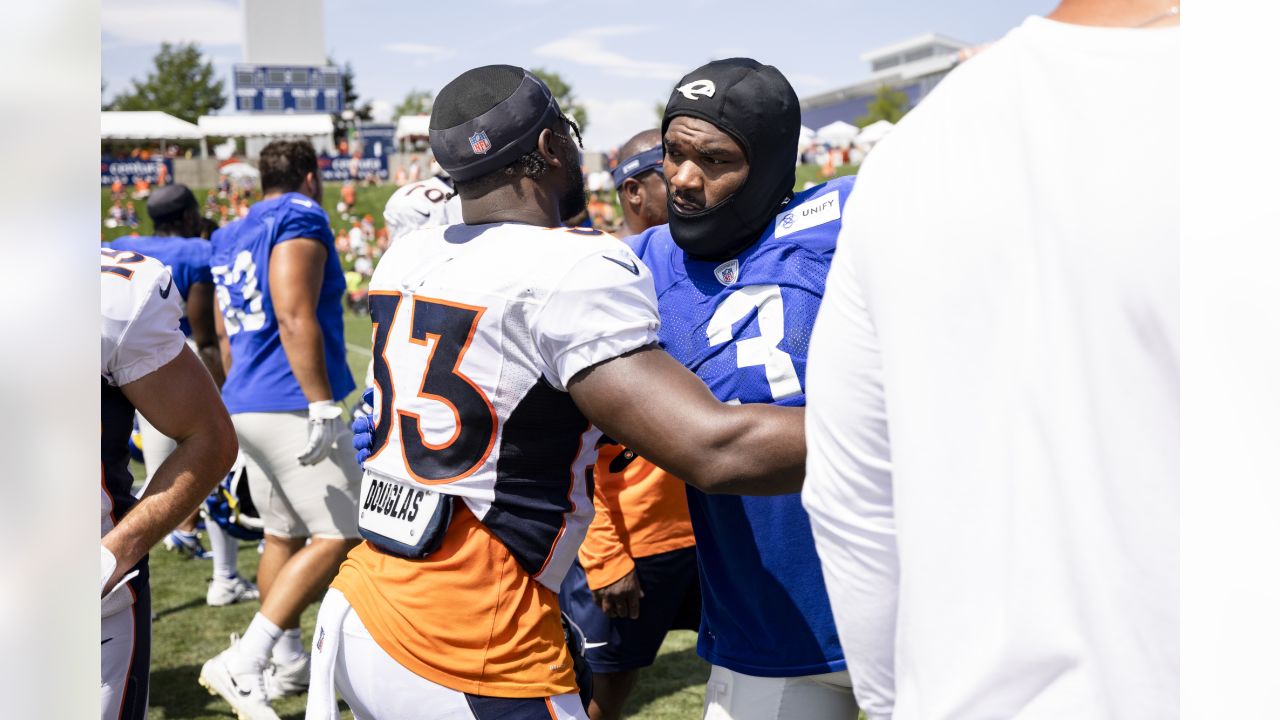 PRACTICE PHOTOS: Rams welcomed by the Broncos for first joint practice in  Denver