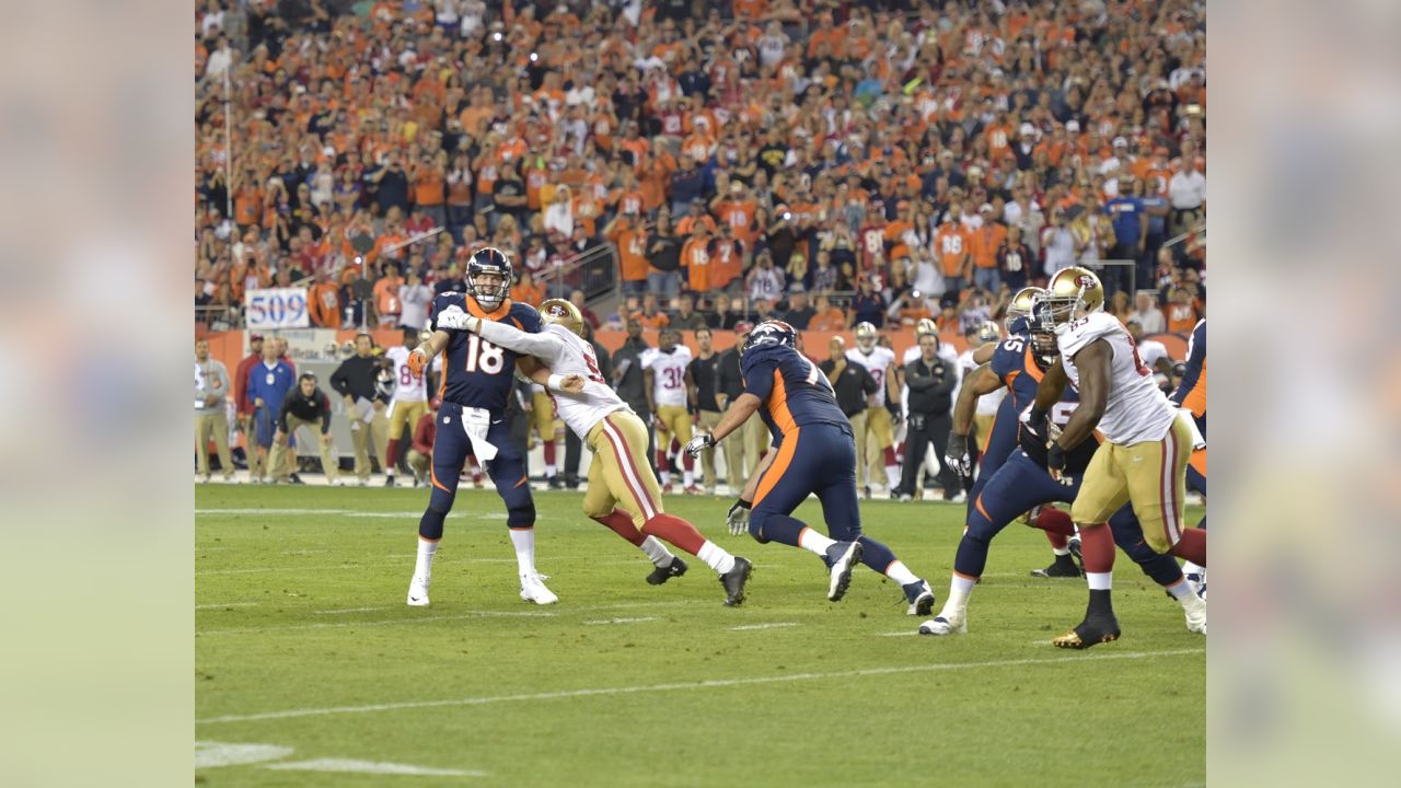 Manning makes history as Broncos rout 49ers 42-17 – The Morning Call