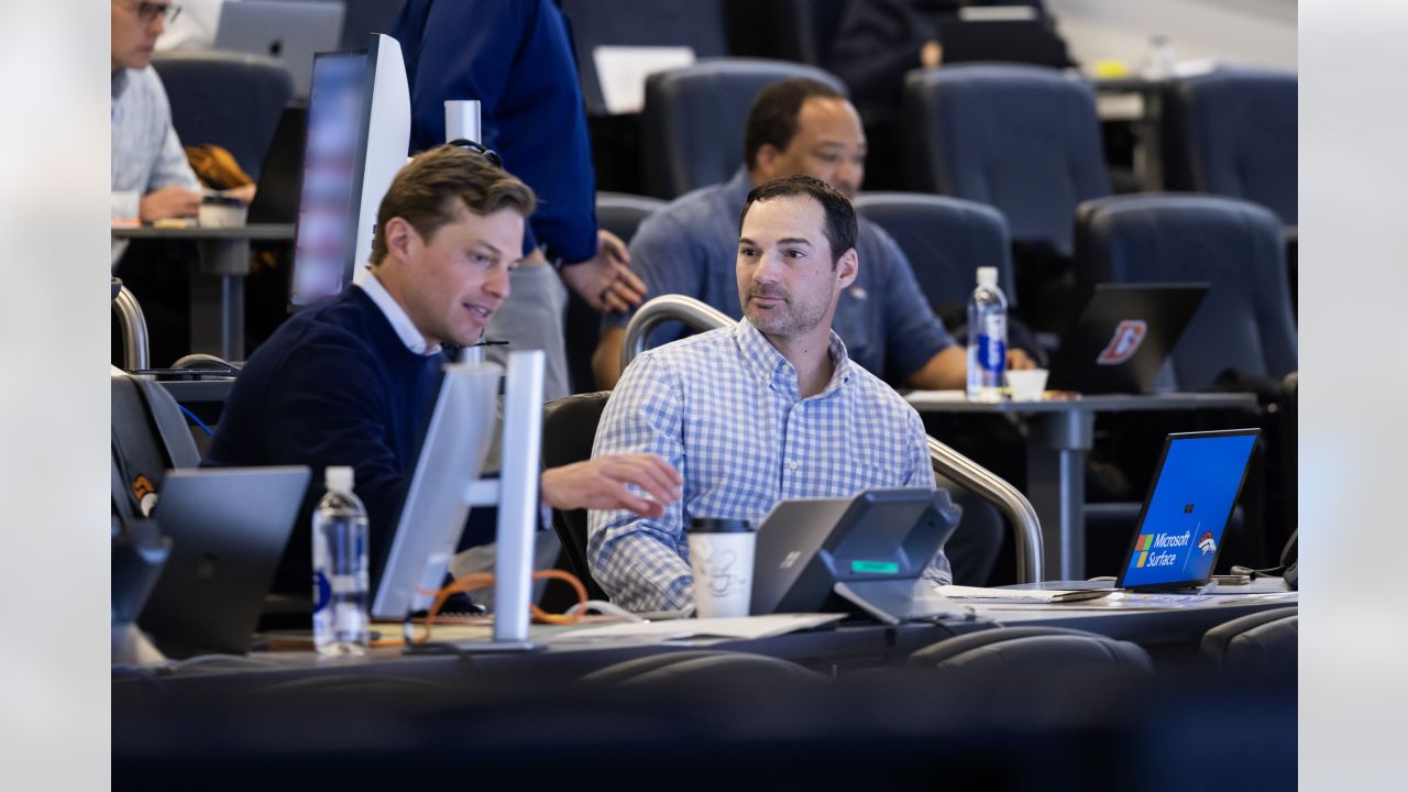 Photos: Inside the Broncos' war room during the 2023 NFL Draft