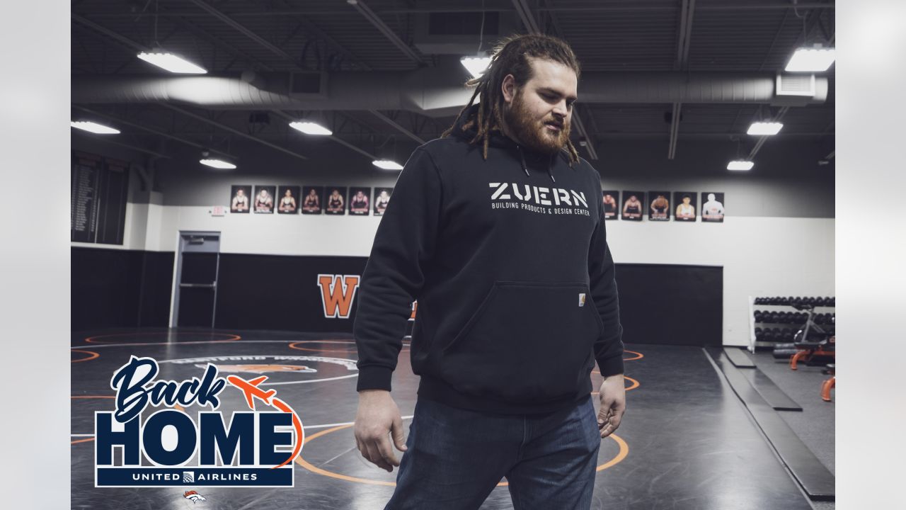 Broncos cult hero Quinn Meinerz talks Broncos Country, bowling