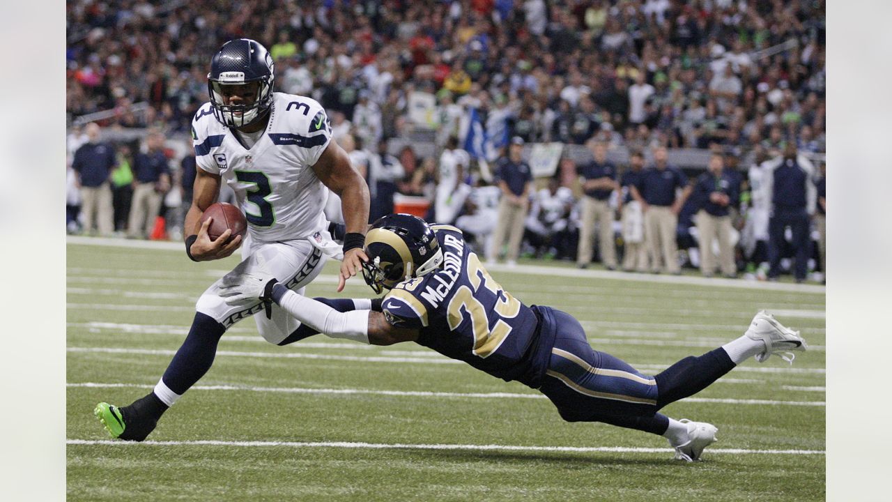 Seattle Seahawks quarterback Russell Wilson (3) in action against the  Denver Broncos at the Super Bowl XLVIII at MetLife Stadium in East  Rutherford, New Jersey on February 2, 2014. MetLife Stadium hosts