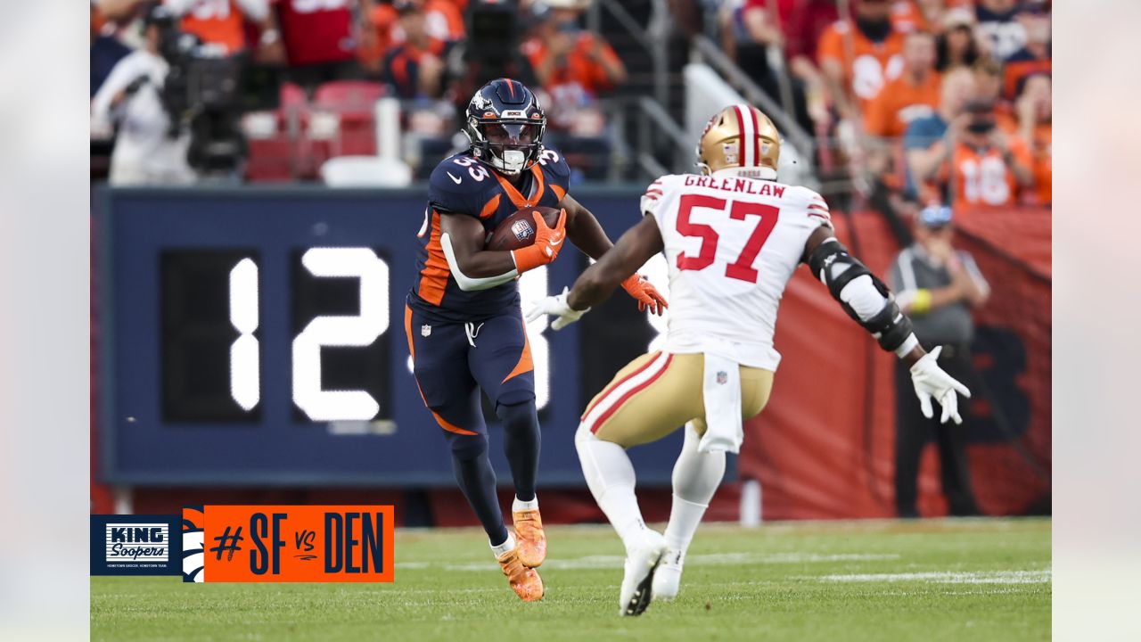 American Football - NFL - San Francisco 49ers v Denver Broncos - Wembley  Stadium Stock Photo - Alamy