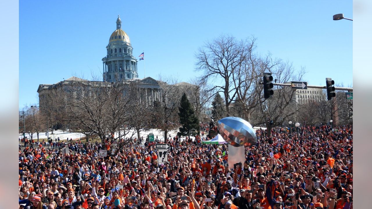 Denver Broncos championship parade