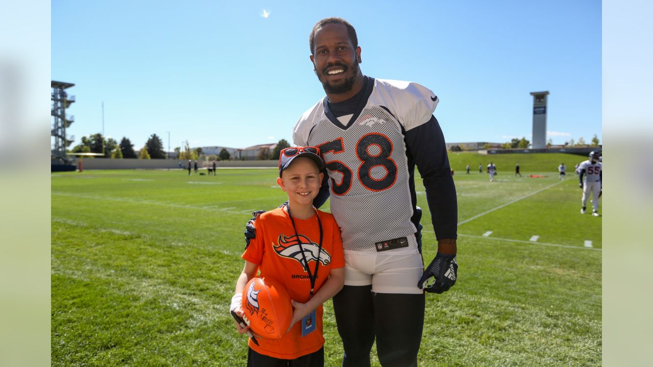 Children's Hospital Colorado Junior Reporter: Chase gets to know Demaryius  Thomas