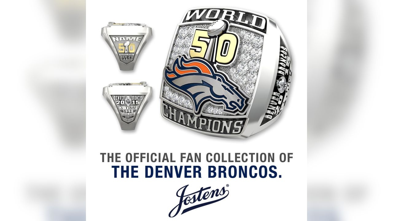 Denver Broncos Super Bowl 50 Championship rings awarded to team